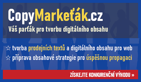 CopyMarkeťák.cz - tvorba obsahu pro web